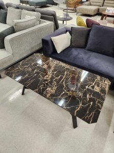 【千歳店展示品】大理石風デザインセンターテーブル