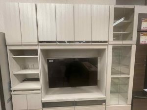 【西岡店　展示現品】グリフィン　大型TVボードセット