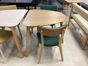【千歳店展示品】ダイニング3点セット NA/ENG
