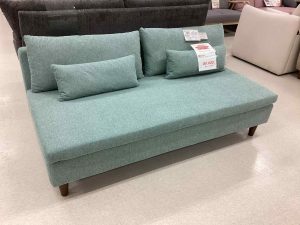 【千歳店展示品】肘置きなしの三人掛けソファ