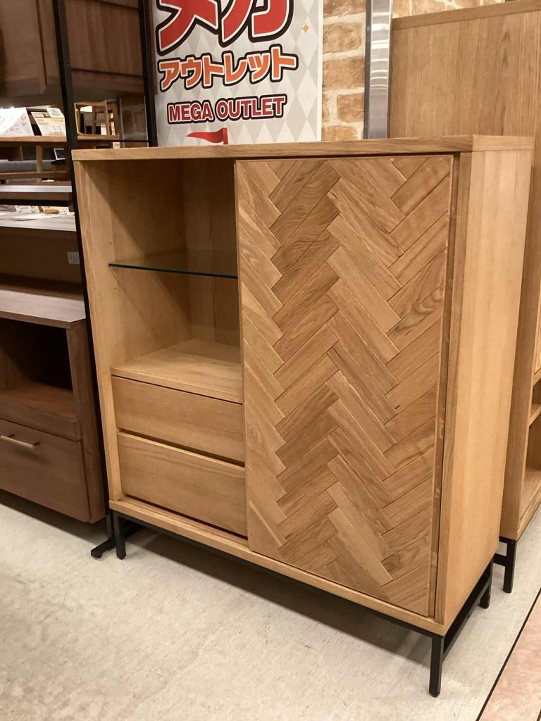 【西岡店　展示現品】ヘリンボーン　ｷｬﾋﾞﾈｯﾄ