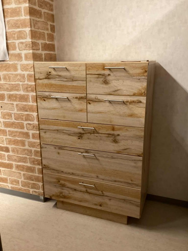 【西岡店　展示現品】ハイチェスト　サンプル品　NM80HC