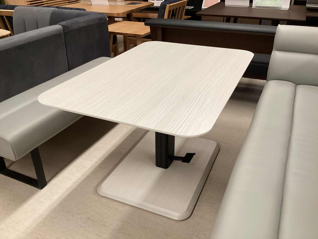 【西岡店　展示現品】昇降式ダイニングテーブル　LDSF