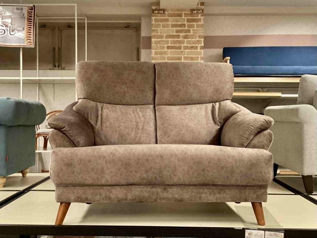 【西岡店　展示現品】２人掛けソファ　ｸﾞﾗｰﾄ