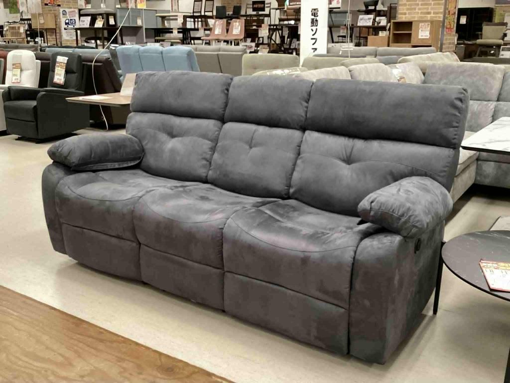 【西岡店　展示現品】電動3人掛けソファ　ｱﾙｺﾞﾙ