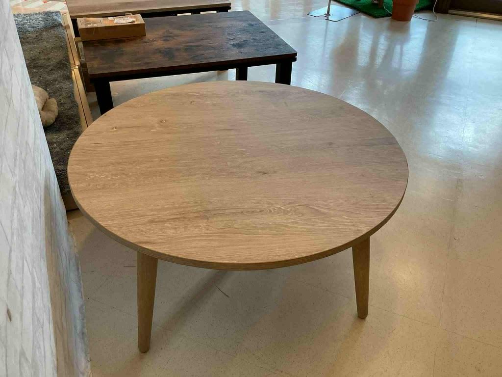 【西岡店　展示現品】円形こたつ　RICO 85R