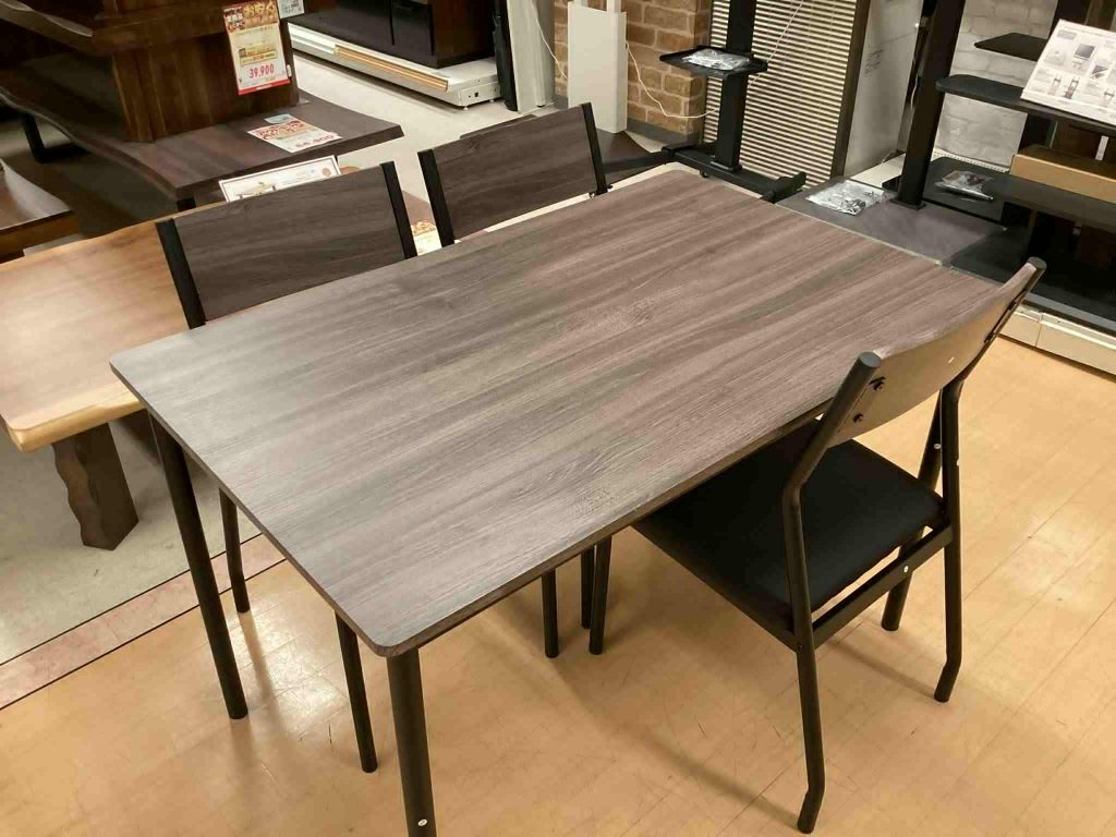 【西岡店　展示現品】ダイニング４点セット　！ｱﾍﾞﾙ
