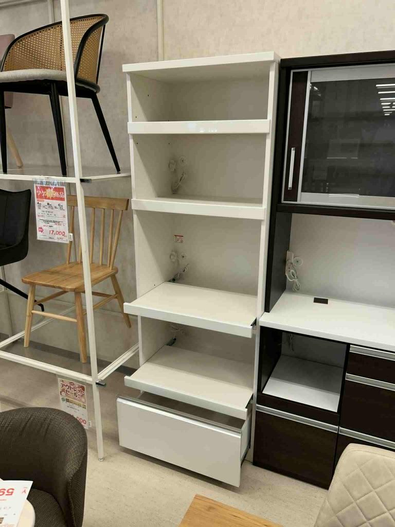 【西岡店　展示現品】レンジボード　ﾊﾞﾆﾗ70