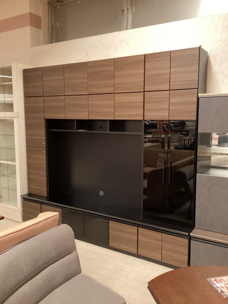 【西岡店　展示現品】壁面収納TVボードセット　ｶｲﾝｽﾞ
