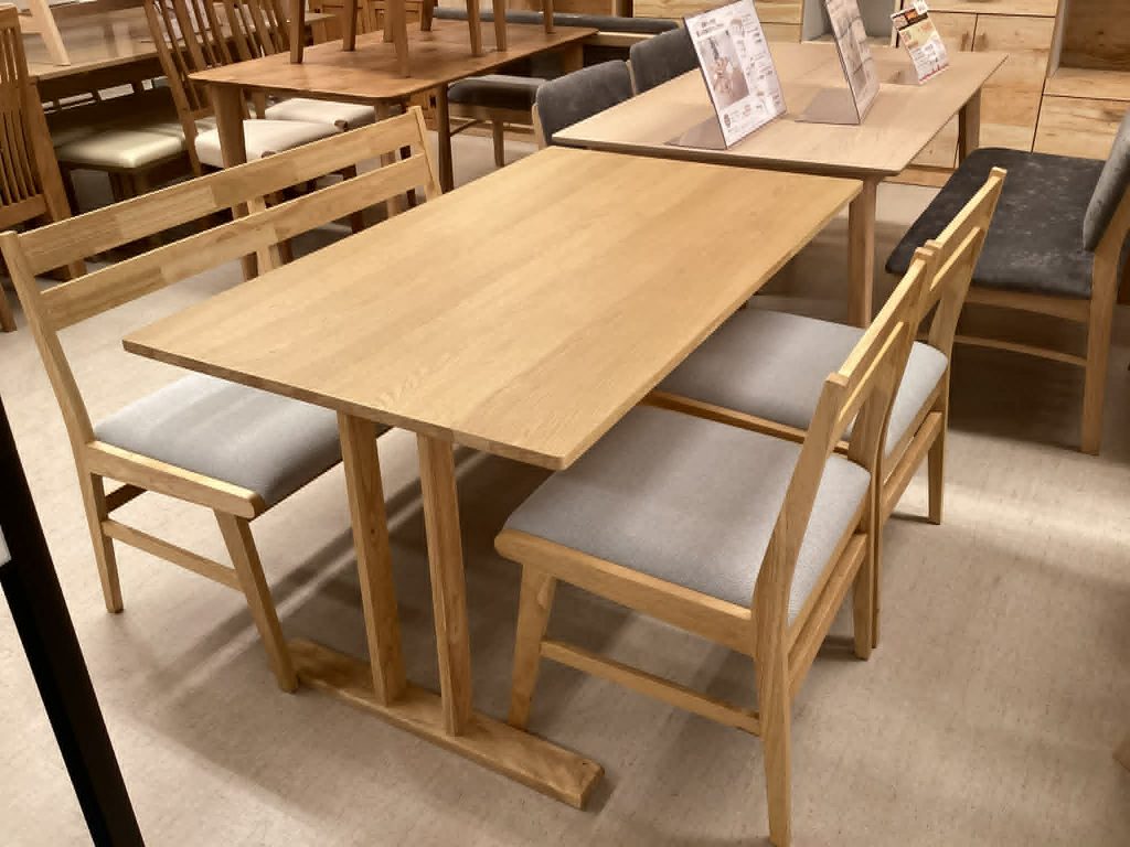 【西岡店　展示現品】ダイニング４点セット　MOｷﾙﾄ