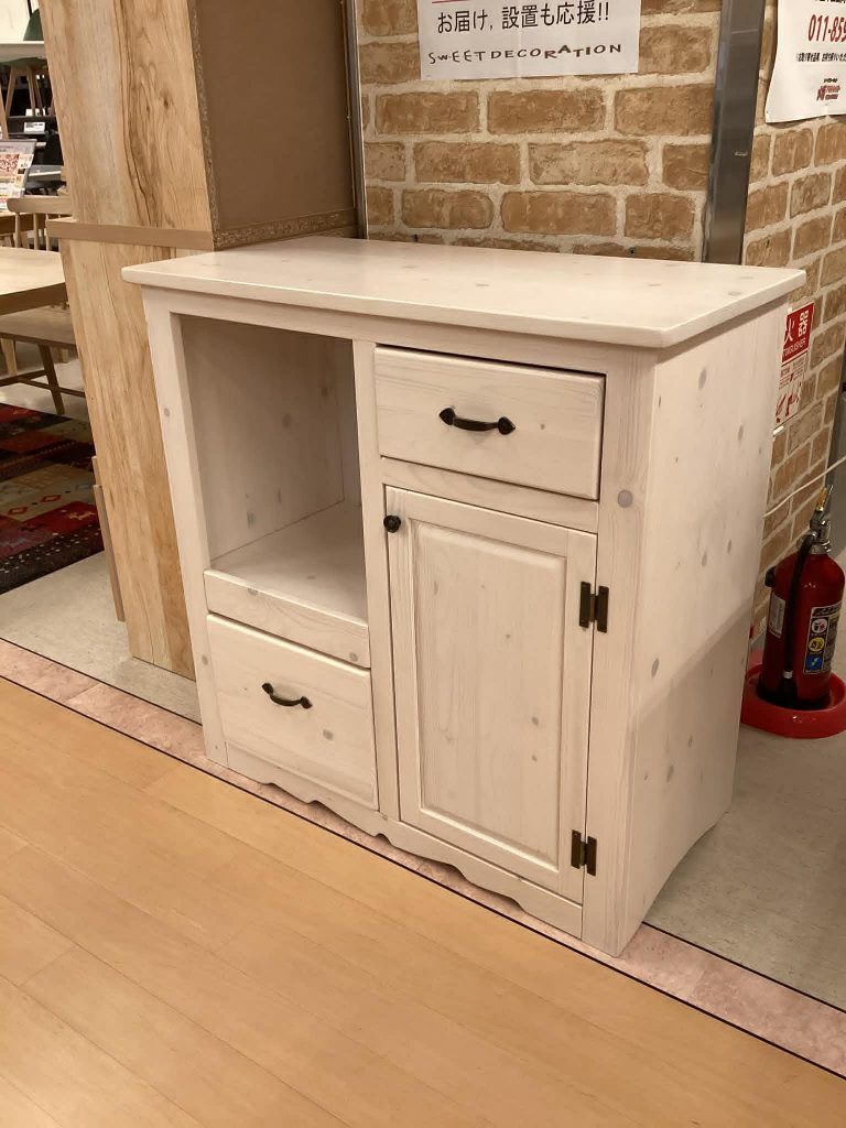 【西岡店　展示現品】９０㎝幅レンジボード