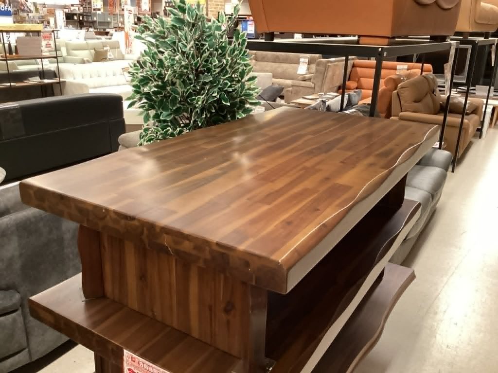 【西岡店　展示現品】150ｃｍ座卓　CHAD