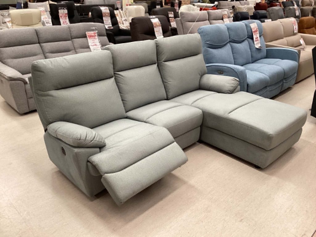 【西岡店　展示現品】電動カウチソファ